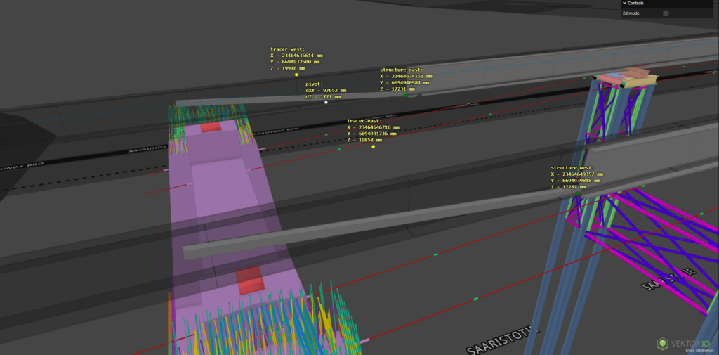 Koherent’s sub-millimeter accurate measurements are visualized in Vektor.io